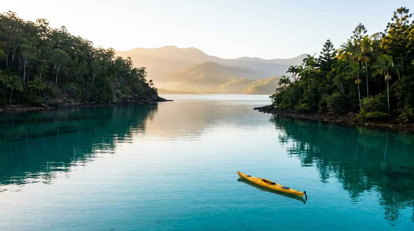 Calm water journey